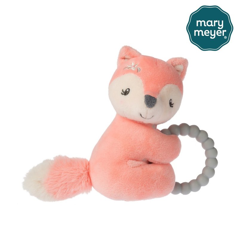 快速出貨-【MaryMeyer】柔軟手搖鈴-甜心狐狸 - 寶寶/兒童玩具/玩偶 - 其他材質 粉紅色