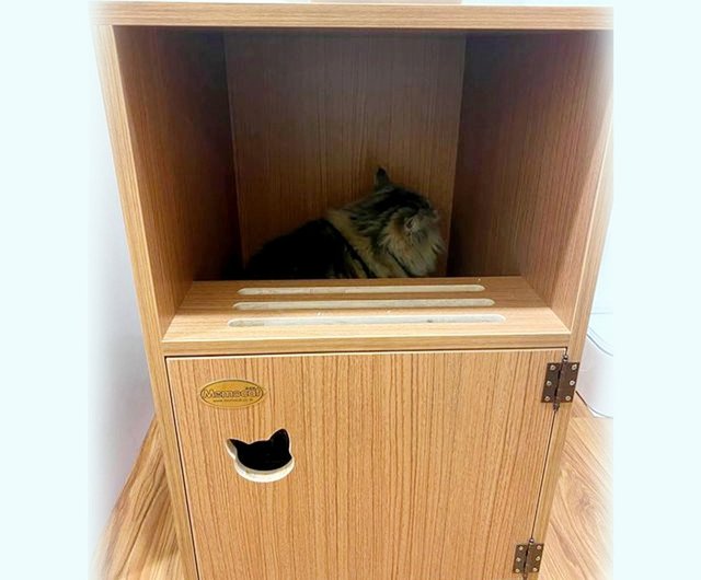 Upright cat 2025 litter box