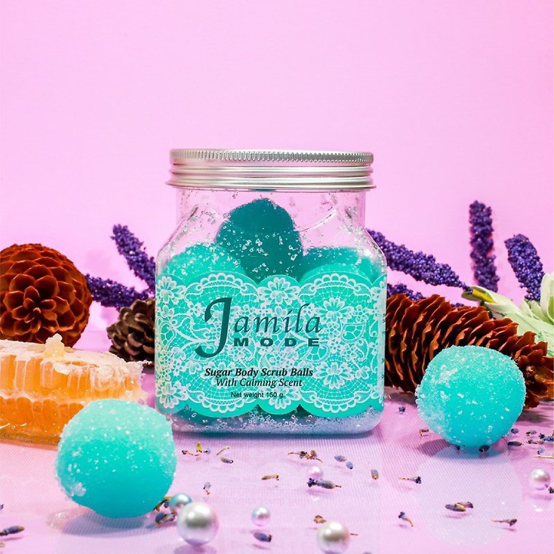 Sugar Body Scrub Balls With Calming Scent - Other - Other Materials 