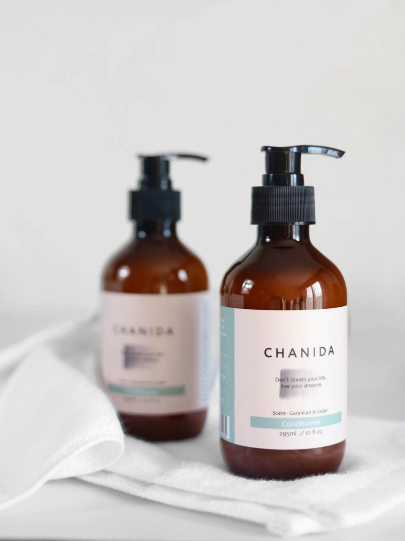 CHANIDA- Geranium ・Cedar / Conditioner 295ml - ครีมนวด - วัสดุอื่นๆ 