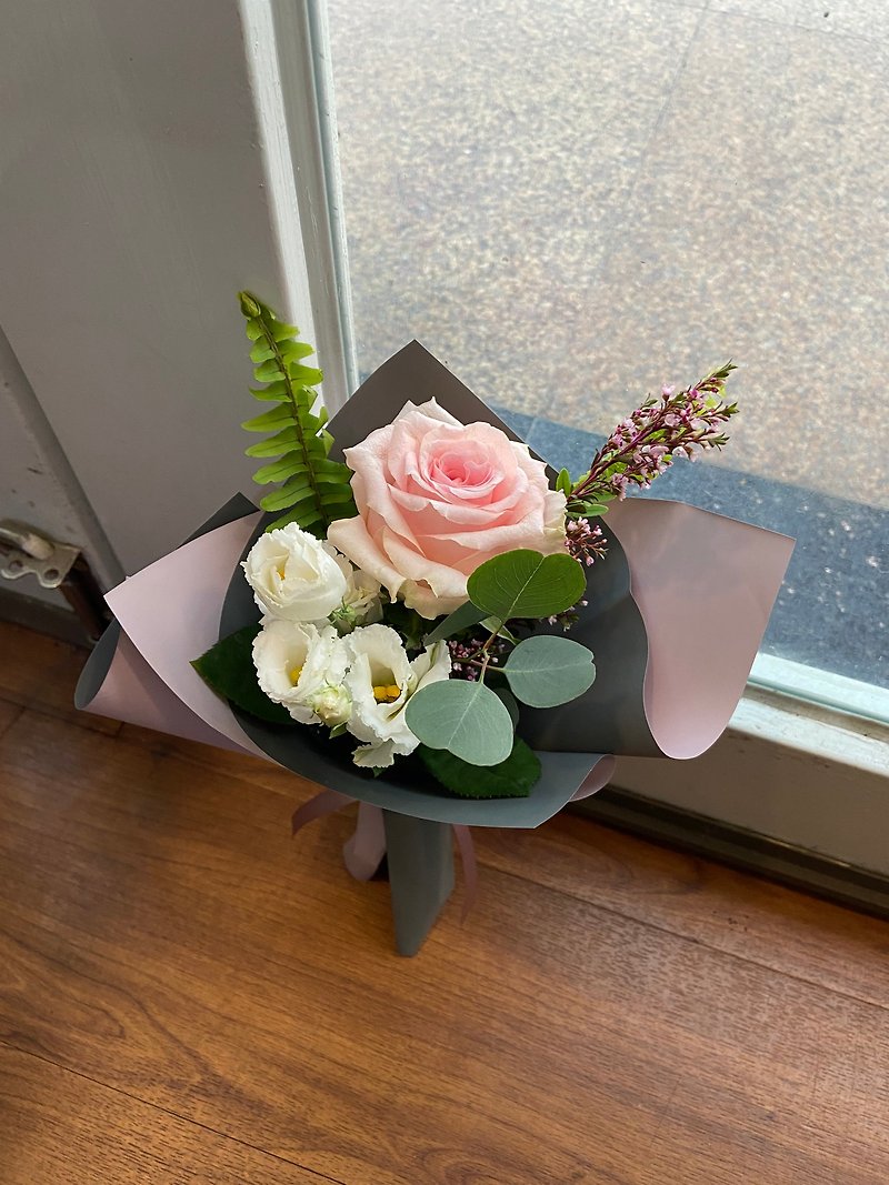 Small flower bouquet of pink roses | self-pickup - Plants - Plants & Flowers 