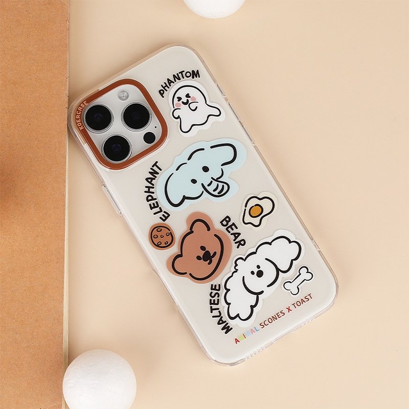 動物大聚會 小幽靈  iPhone 手機殼 - 手機殼/手機套 - 其他材質 
