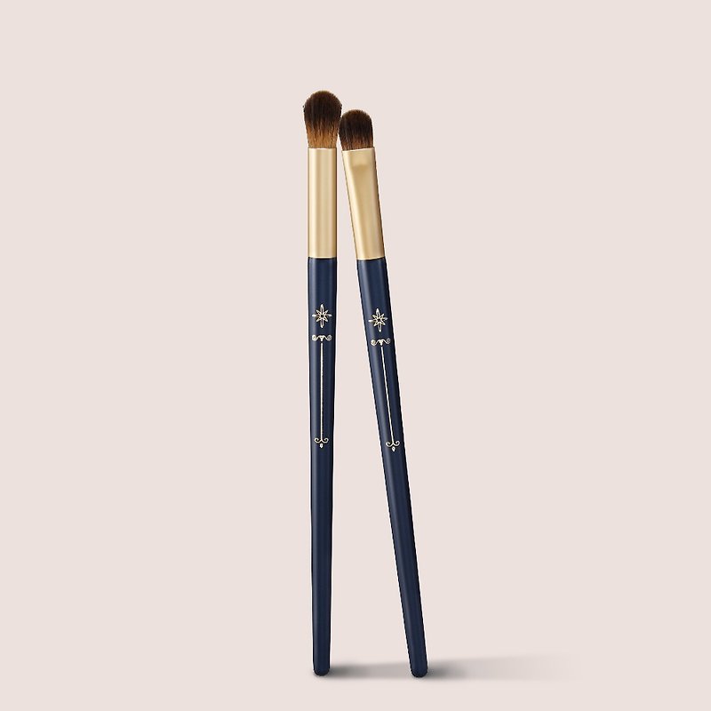 Eyeshadow Brush Set of 2 - GORGEOUS PROFESSIONAL MAKEUP BRUSHES - Makeup Brushes - Other Materials 