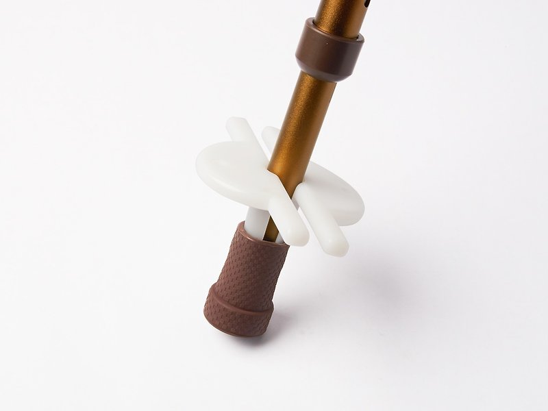 手杖專用 腳墊拔除器 - 其他 - 塑膠 白色