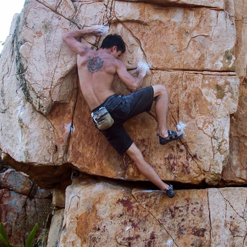 HULA Rock Climbing Powder Bag - กระเป๋าแมสเซนเจอร์ - วัสดุกันนำ้ 