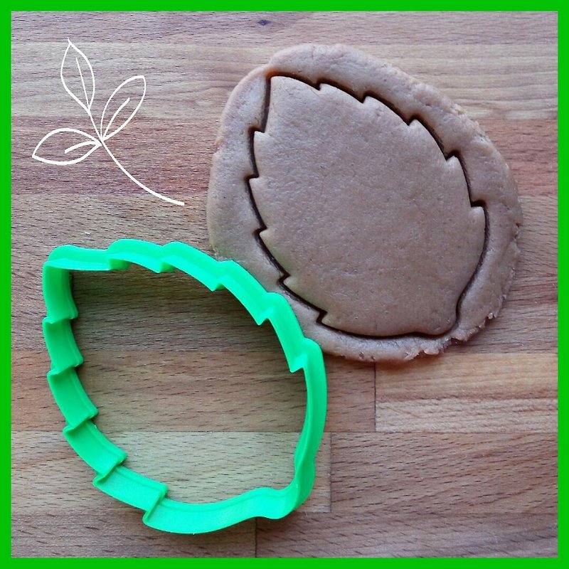 Cookie Cutter Leaf - 甜點/烘焙/料理 - 塑膠 