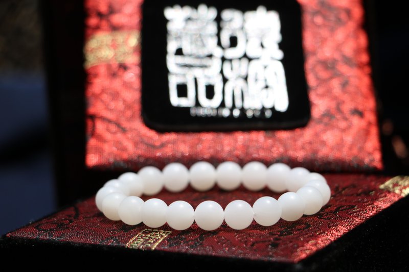 beads Tridacna Stone 8mm - สร้อยข้อมือ - เปลือกหอย 