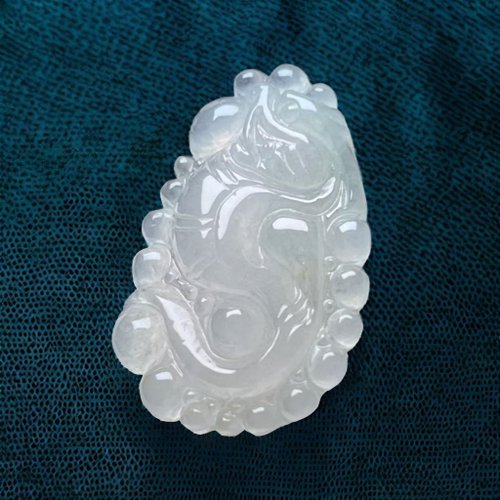 瓔珞珠寶盒 E.L.Jewelry Box 冰種翡翠懷古龍牌 | 天然緬甸玉翡翠A貨 | 送禮