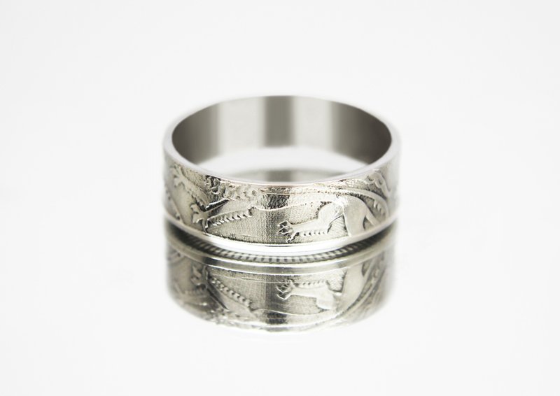 Great Britain Coin Ring 10 pence 2011-2015 coin rings for men coin rings gift - แหวนทั่วไป - โลหะ 