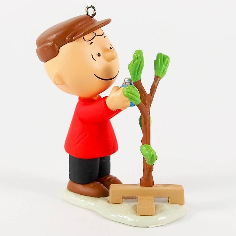 Snoopy Charm-Small trees grow up quickly [Hallmark-Peanuts Snoopy Charm] - Stuffed Dolls & Figurines - Other Materials 