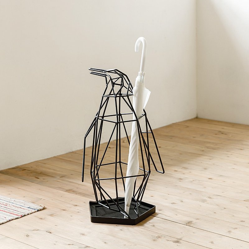 Penguin umbrella stand - Other Furniture - Other Metals 
