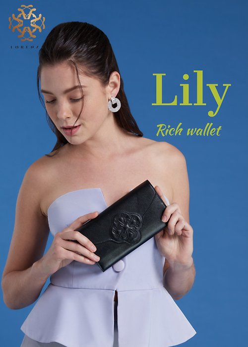 Lily Wallet Oldrose - Shop lorenza Wallets - Pinkoi