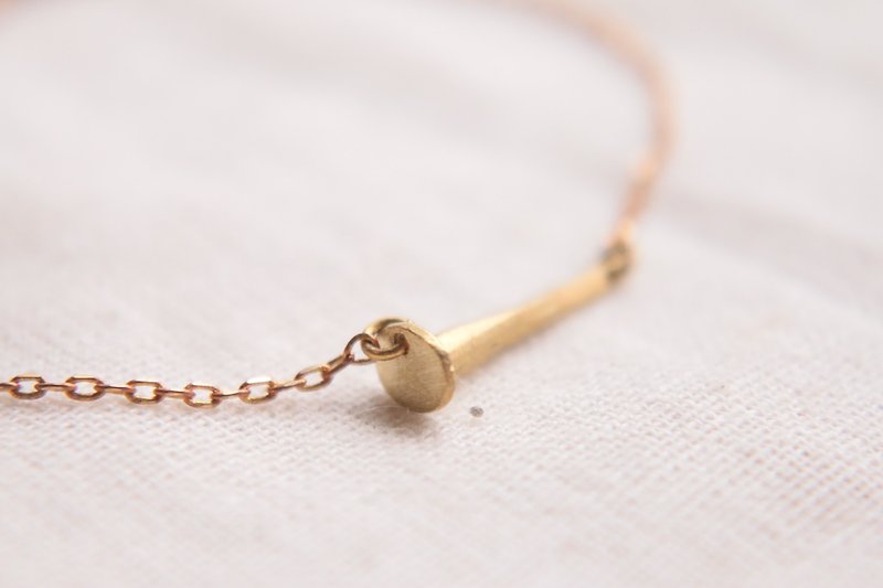 Zero code vows bracelet - Bracelets - Copper & Brass Gold