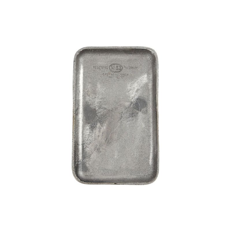 CAST IRON TRAY Natural Industrial Cast Iron Tray - Industrial Silver - ถาดเสิร์ฟ - โลหะ สีเงิน