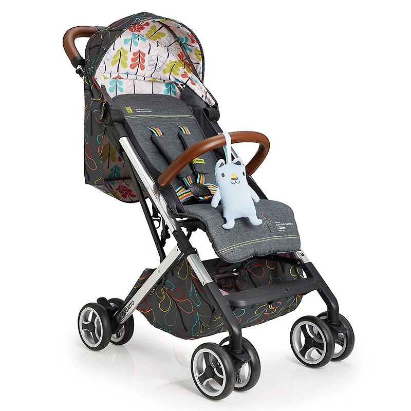 Cosatto Woosh XL Stroller – Nordik - Strollers - Other Materials Gray