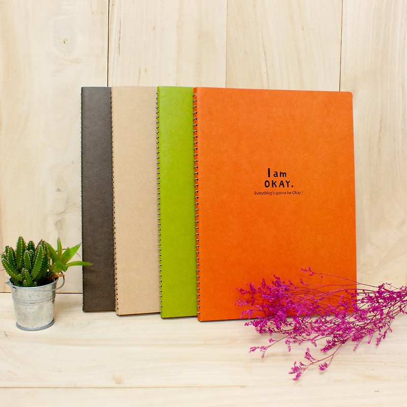 Boge stationery xIamOkay [18K premium chart] four colors - Notebooks & Journals - Paper Multicolor