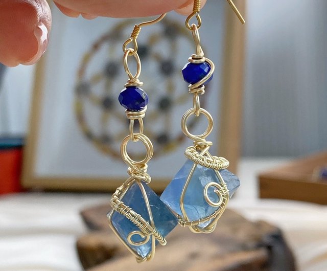 クォーツ (水晶) 原石ピアス / イヤリング 【金具選択可 石