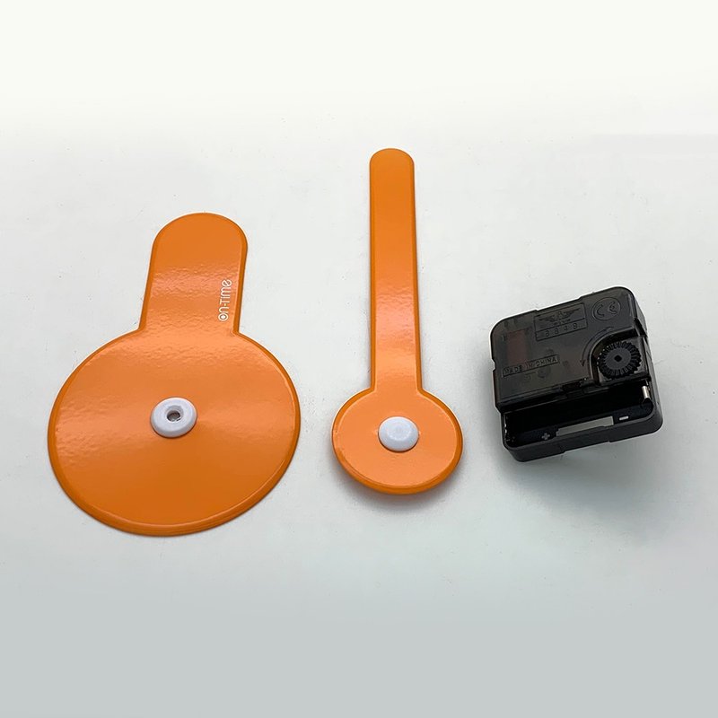 Spare Part Clock Sweep Movement and Clock Hand V1MH Orange - Clocks - Aluminum Alloy Orange