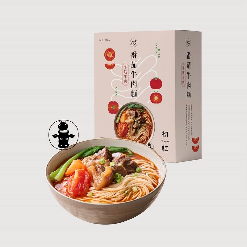 初耘-番茄牛肉麵半筋半肉 - 料理包/調理包 - 其他材質 