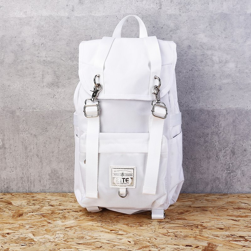 2016RITE 軍袋包(M)║尼龍白║ - 後背包/書包 - 防水材質 白色
