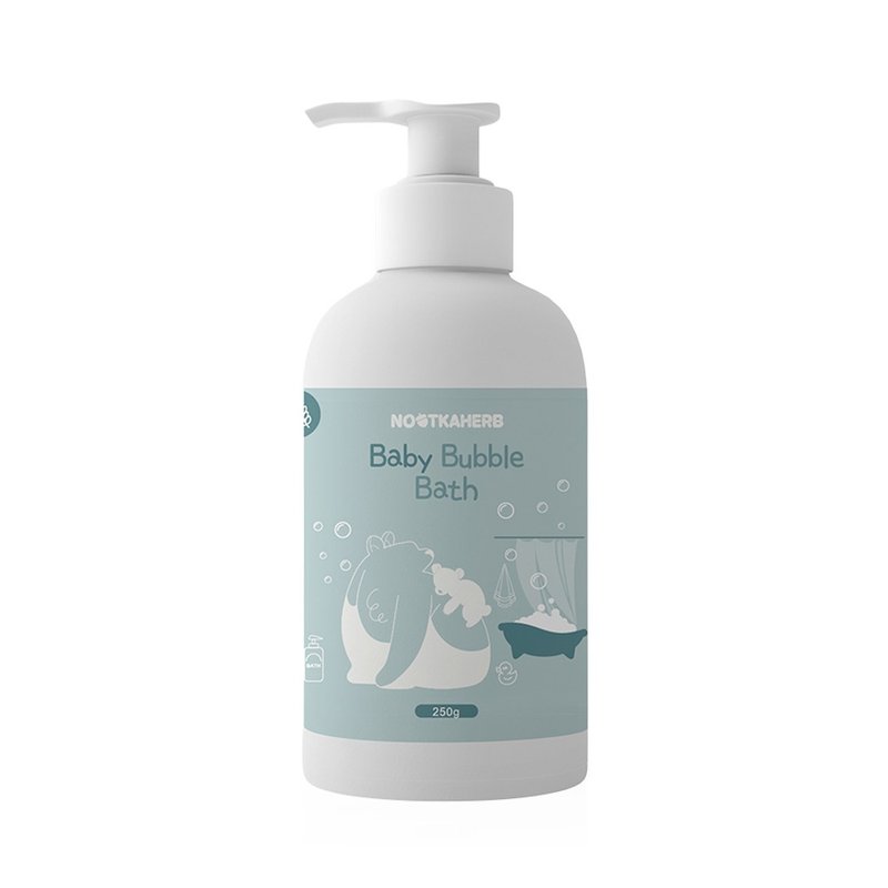 【Nootkaherb】Nootkaherb Herbal Baby Bubble Gel 250g (Baby Milk Fragrance) - Other - Other Materials 