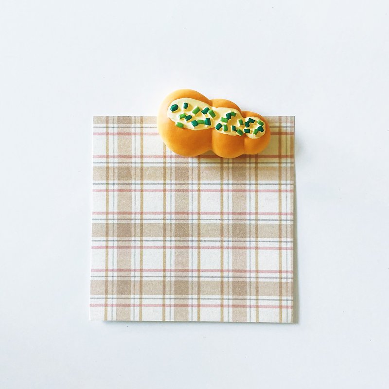 Haojun Taiwanese Bread Magnet - Scallion - Magnets - Resin Orange