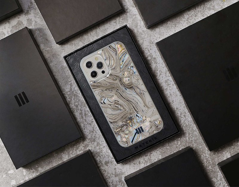 Alchemy煉金系列 • iPhone 12系列手機殼 | 白母貝 - 手機殼/手機套 - 其他材質 