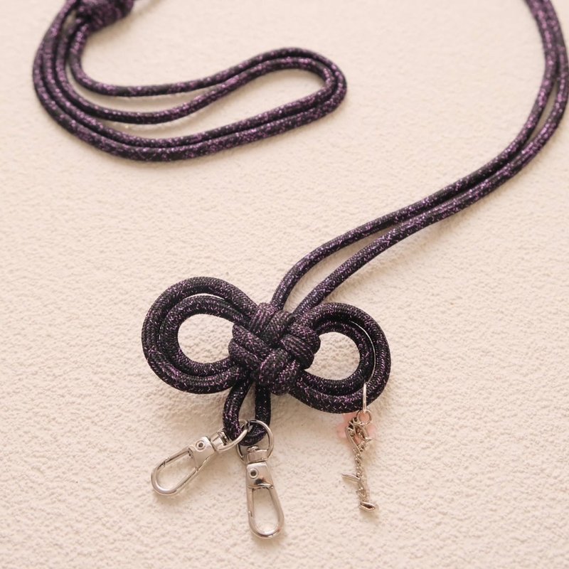 [Mobile phone strap supports all mobile phones] Adjustable mobile phone lanyard Zodiac sign | Scorpio - เชือก/สายคล้อง - ผ้าฝ้าย/ผ้าลินิน 