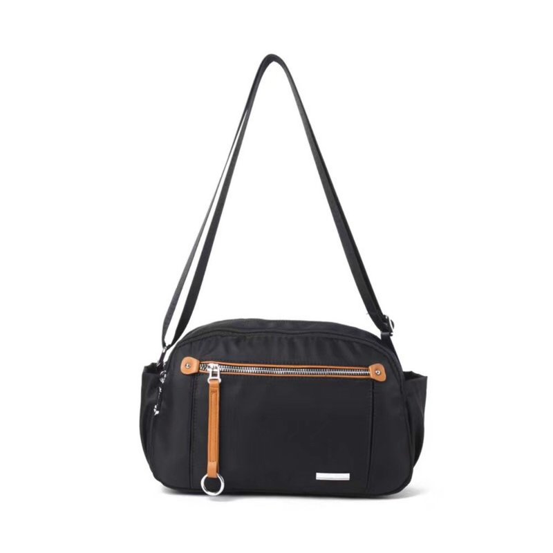 Simple Waterproof Crossbody Bag/Shoulder Bag/Shoulder Bag Black -7025 - กระเป๋าแมสเซนเจอร์ - วัสดุกันนำ้ สีน้ำเงิน