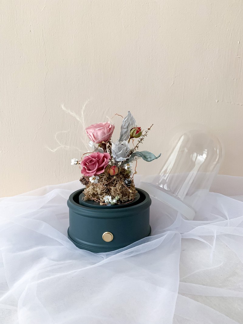 【體驗】【一人成團】時尚灰藍芽音樂玻璃鐘作體驗課程 宜蘭 - 植栽/花藝 - 植物．花 
