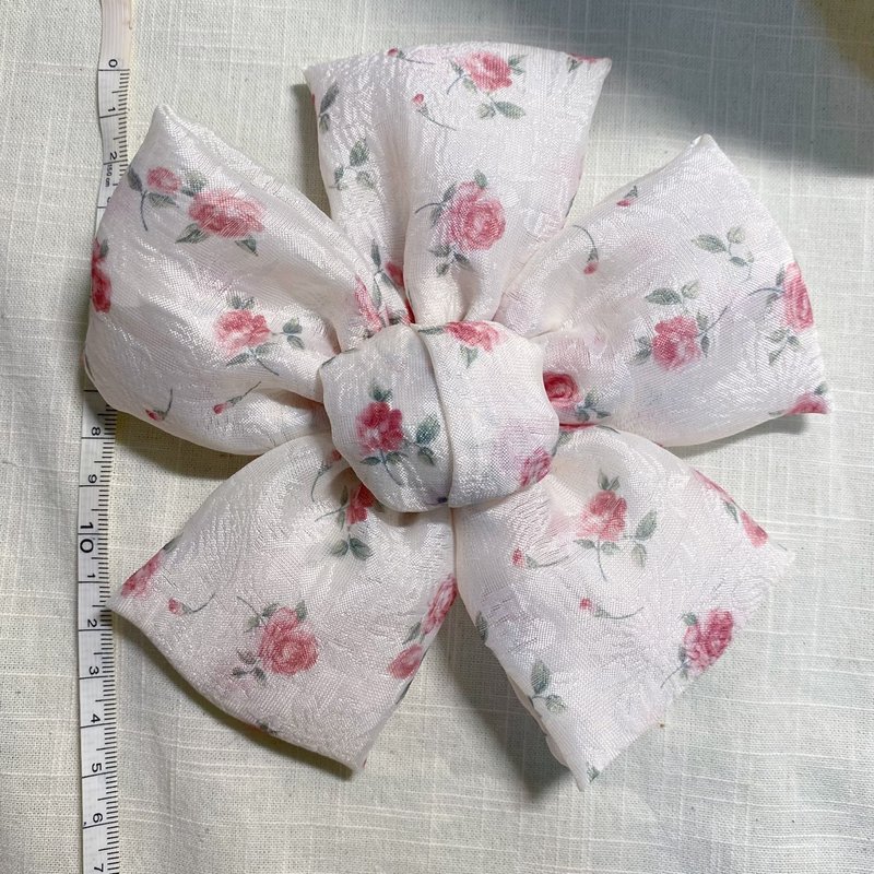 發裁手作。Facai Handmade 寵物配飾 胸背扣_玫野小徑 - 其他 - 絲．絹 粉紅色