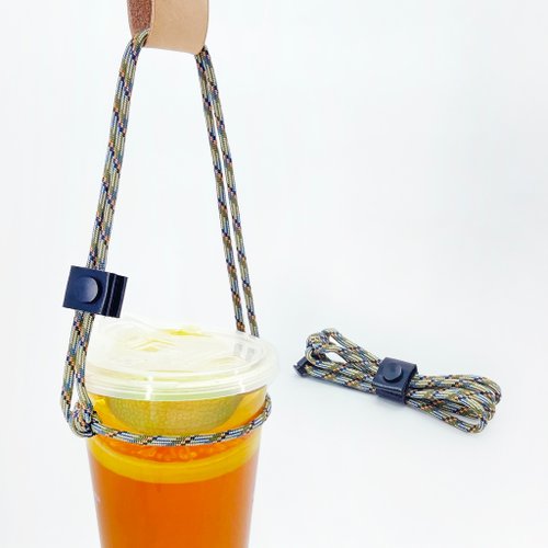 小坡工作室 飲料提袋 | 飲料提繩 | 飲料綁帶 | 杯套 | 傘繩 | 可調大小