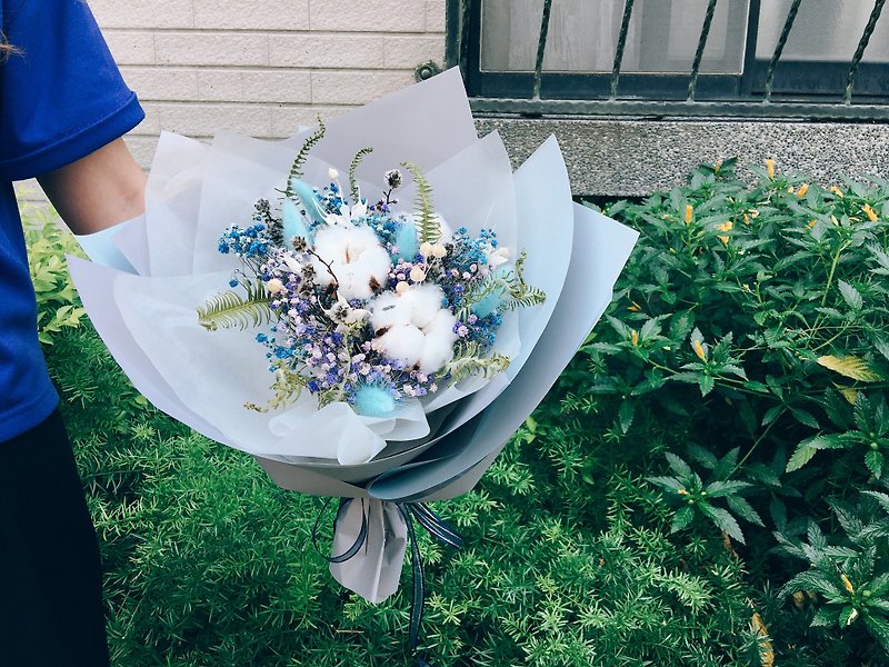 [良い花]は、青い空の花束の花束を大切にするバレンタインデーのブーケ卒業花束母の日の花束 - 観葉植物 - 寄せ植え・花 