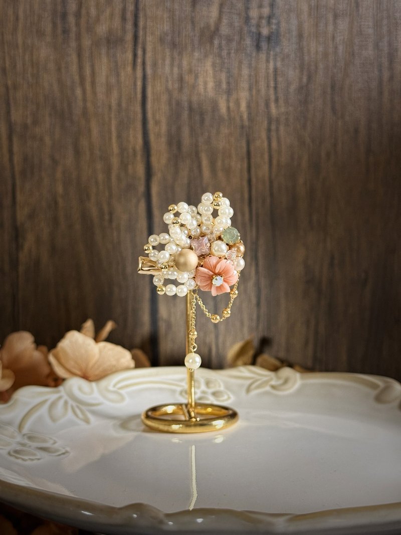 【新品優惠】美麗佳人 香織 髮夾胸針兩用飾品 - 髮夾/髮圈 - 其他材質 