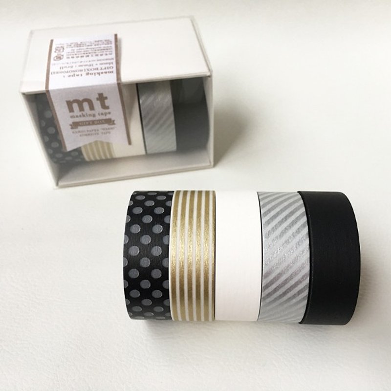 mt and paper tape Gift Box [monotone (MT05G008)] 2016Summer - Washi Tape - Paper Multicolor