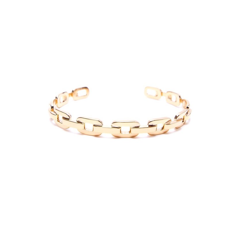 Fabulous gold fable bracelet - สร้อยข้อมือ - ทองแดงทองเหลือง สีทอง