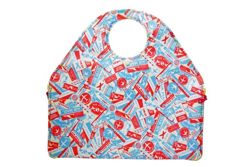 Travel Bag 2 surface waterproof bag lunch mat 4 way bag - Handbags & Totes - Waterproof Material Multicolor