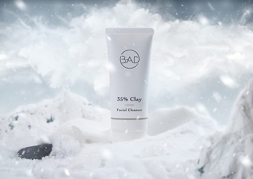B.A.D. | 反轉肌 台灣保養品牌 35%極地礦泥潔顏霜-淨化粉刺