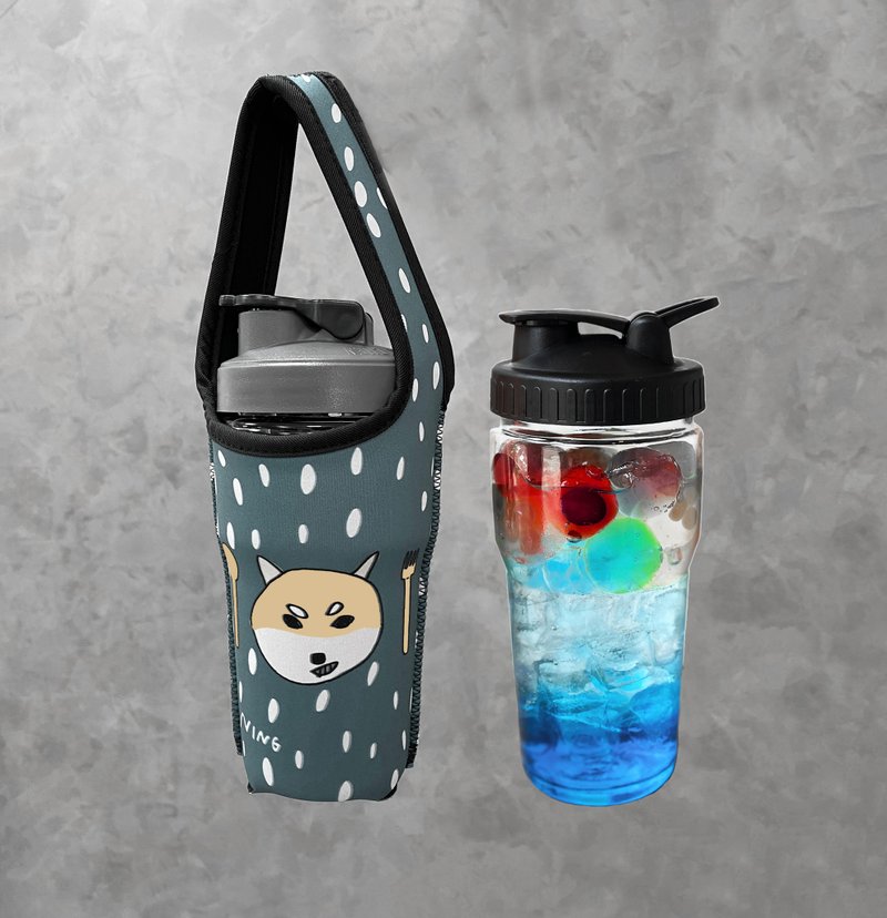 Spot BLR beverage bag Monocup environmental protection cup CLK space cover combination - กระติกน้ำ - แก้ว สีน้ำเงิน