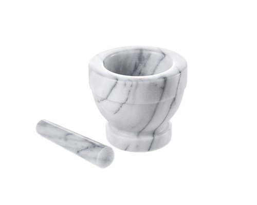 JEmarble 鎮一大理石 大理石杵臼搗碎器【C款13x11cm】研磨器/天然礦石/一體成形/MIT