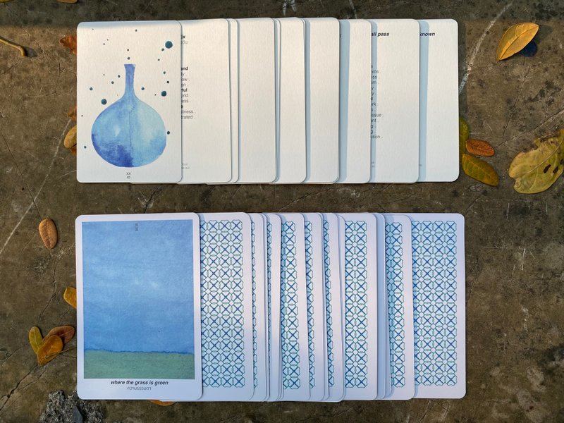 Healing Card - GROWN - Oracle Deck - Major Arcana Tarot - 卡片/明信片 - 紙 多色