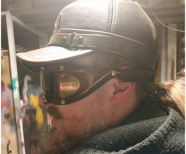 Steampunk Goggles Glasses AVIATOR Cyber Gothic Welder Glasses