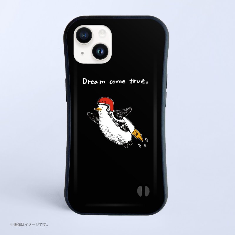 Dream come true. /耐衝撃グリップiPhoneケース - 手機殼/手機套 - 塑膠 白色