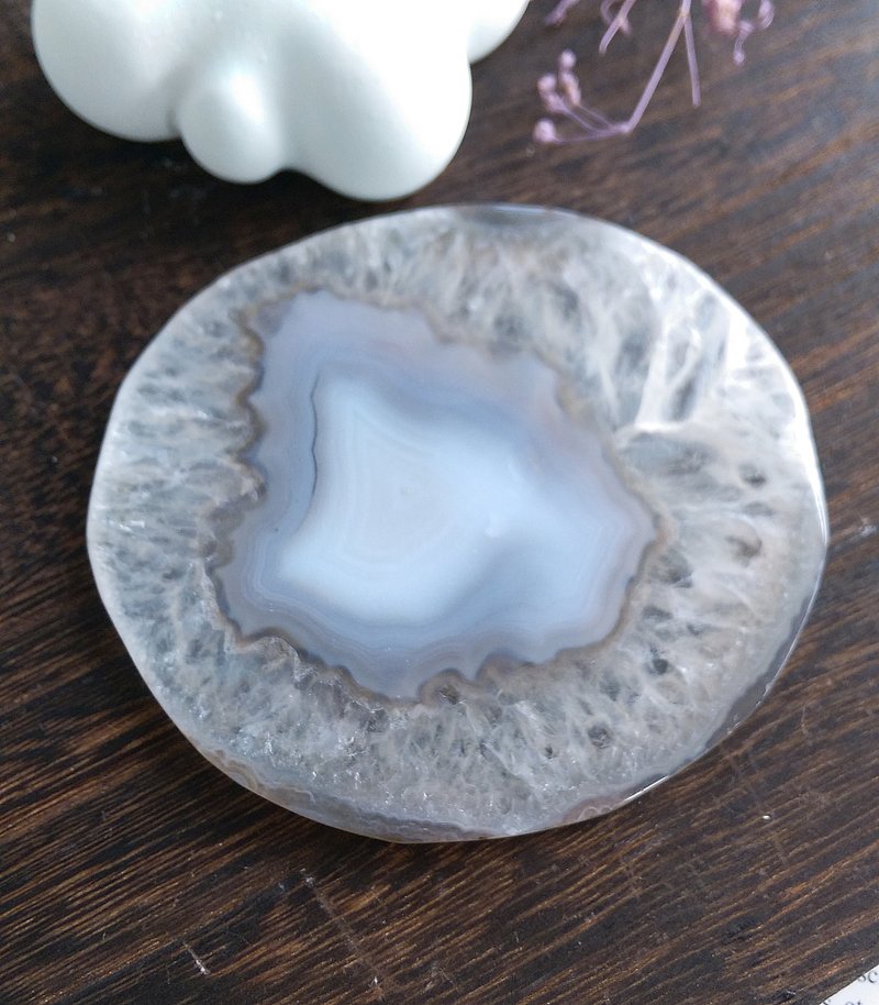 Agate 馬達加斯加產地 瑪瑙片 打磨件 擺設裝飾  擺件 天然礦石 - 擺飾/家飾品 - 其他材質 