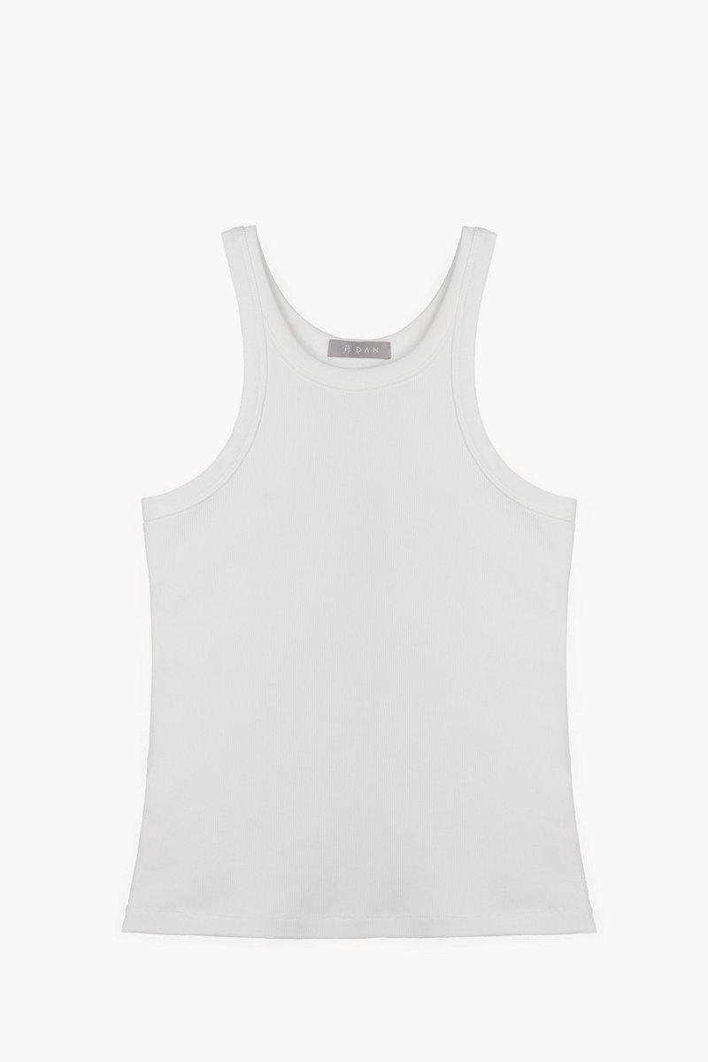 DAN-Eco Care-Organic Cotton Vest(White) - Women's Vests - Cotton & Hemp White