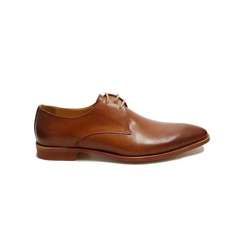 Kings Collection Olsen Oxford Shoes KV80085 Light Brown - Men's Leather Shoes - Genuine Leather Brown