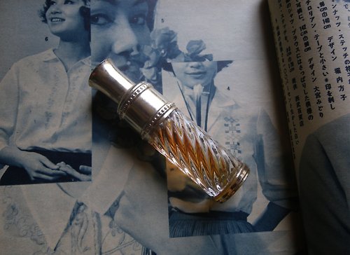 老時光OLD-TIME Vintage & Classic & Deco 【老時光 OLD-TIME】老法國玻璃香水瓶