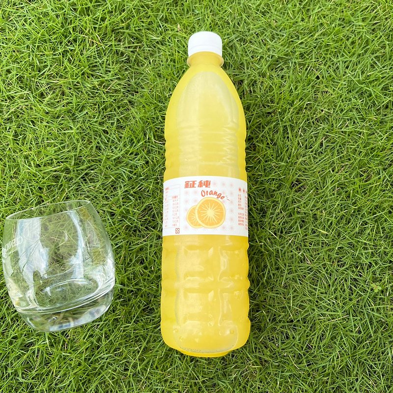 【钲纯】オレンジジュース 750ml (100%オレンジ果汁) - お茶 - その他の素材 