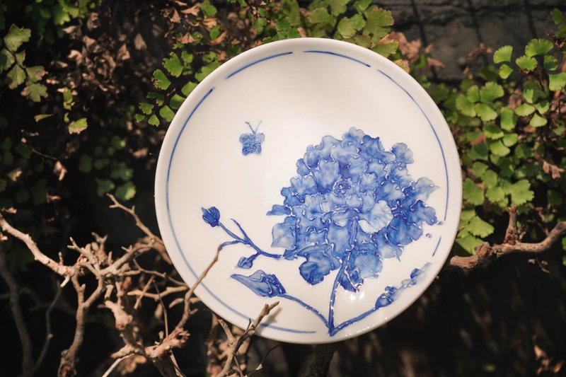 法華彩青花瓷-傳統浮彩技法體驗 | 草木竹石 | 大稻埕 | DIY - 陶藝/玻璃 - 瓷 