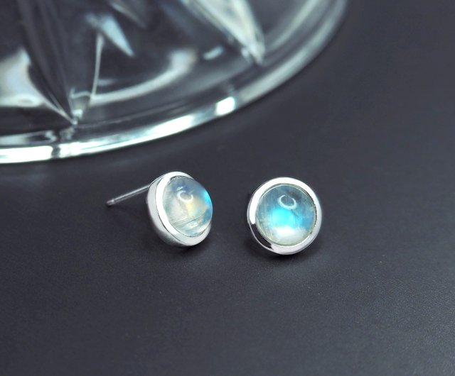 【Moon Magic】Twilight Studs ムーンストーンピアス Moonstone Earrings - Twilight Studs – Moon Magic